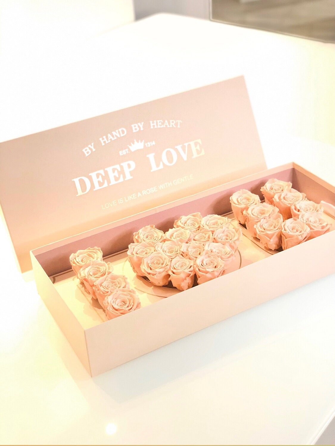 I Love You Box - Preserved Roses